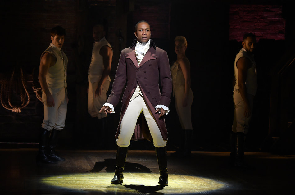 Array of cast photos and posters